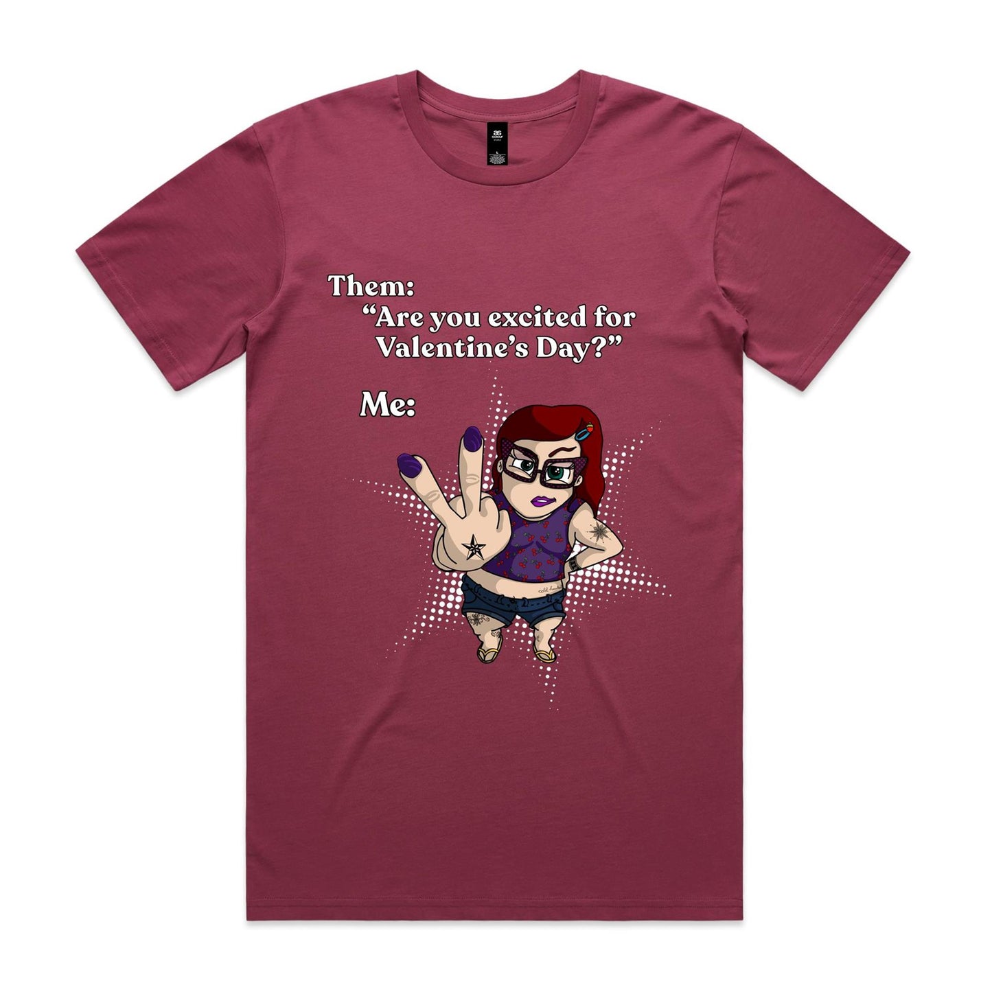 "Anti-V-Day" - Unisex T-Shirt