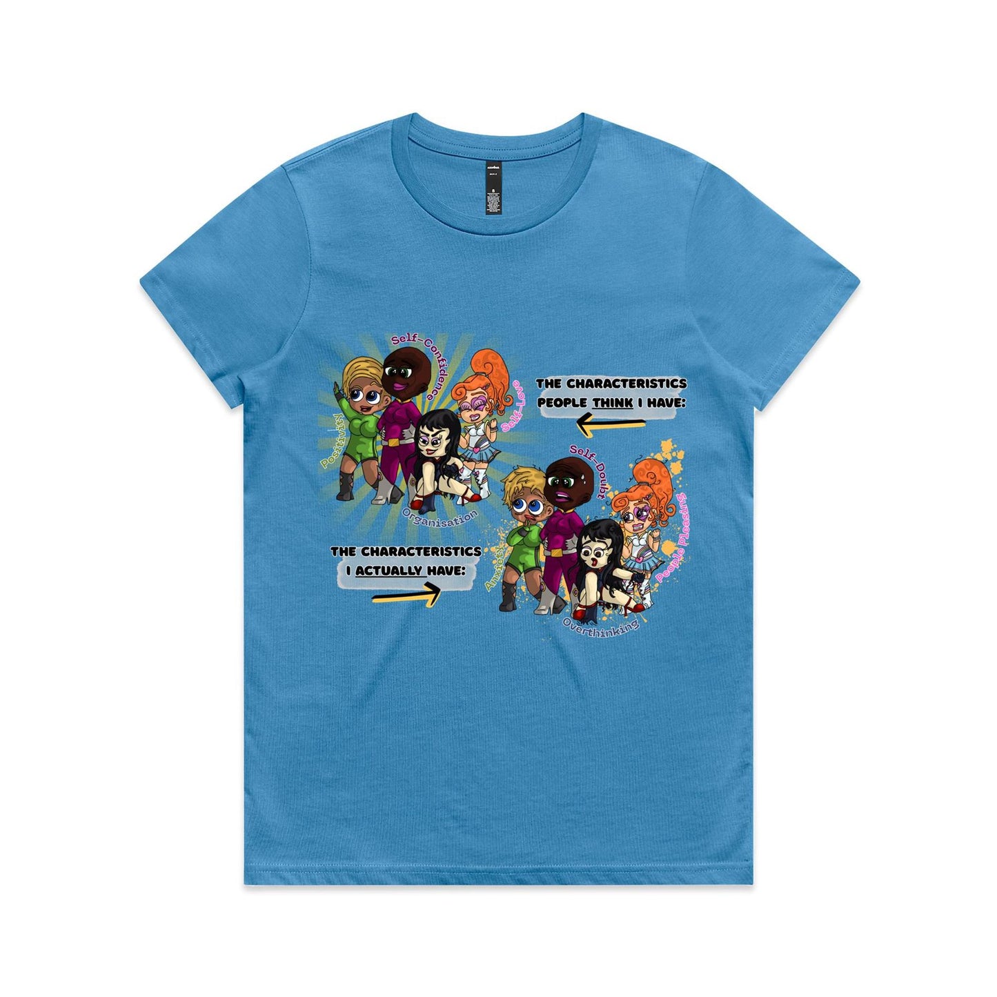 "Perceived vs Reality" - Women's T-Shirt