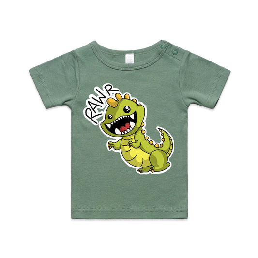 "Baby RAWR" - Organic Infant T-shirt