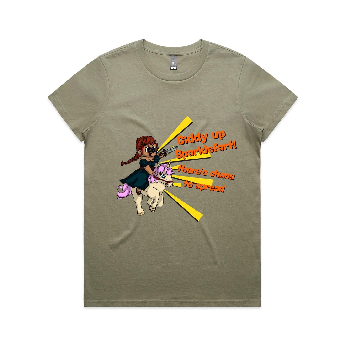 "Giddy-Up, Sparklefarts!" - Women's T-Shirt