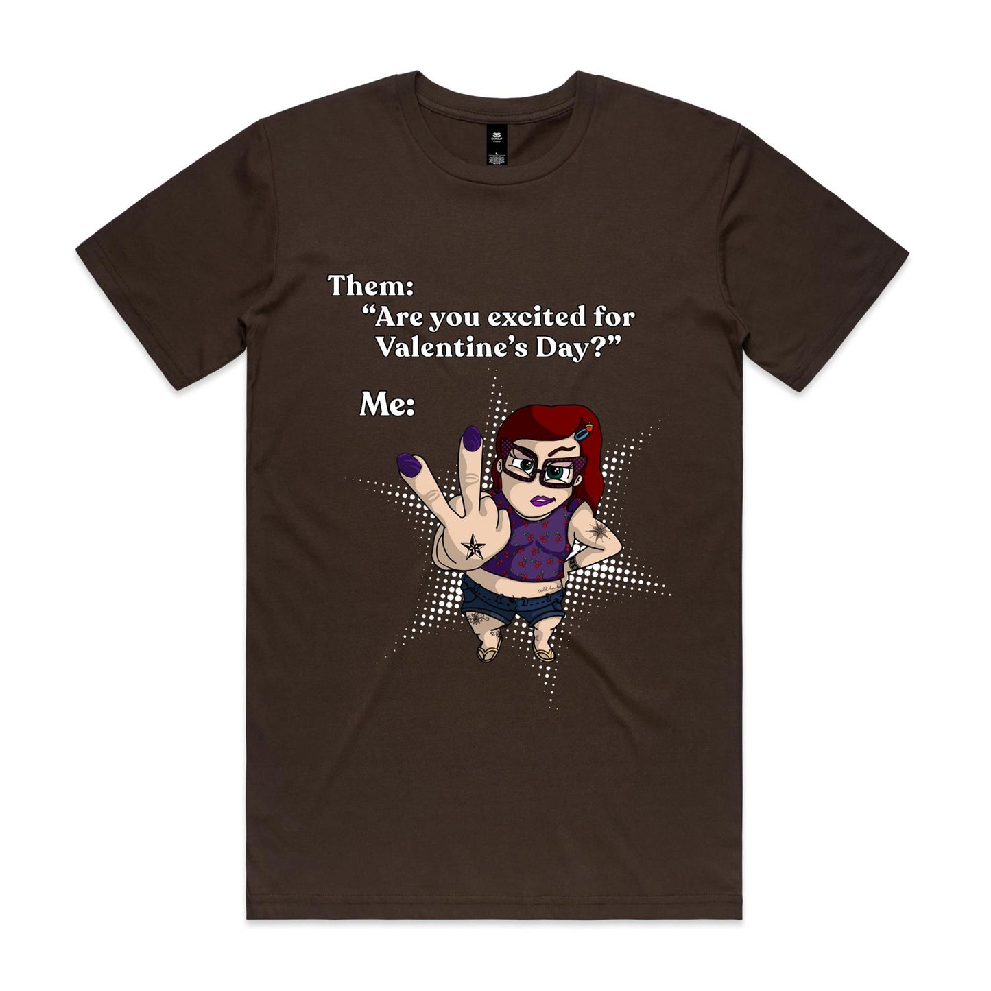 "Anti-V-Day" - Unisex T-Shirt