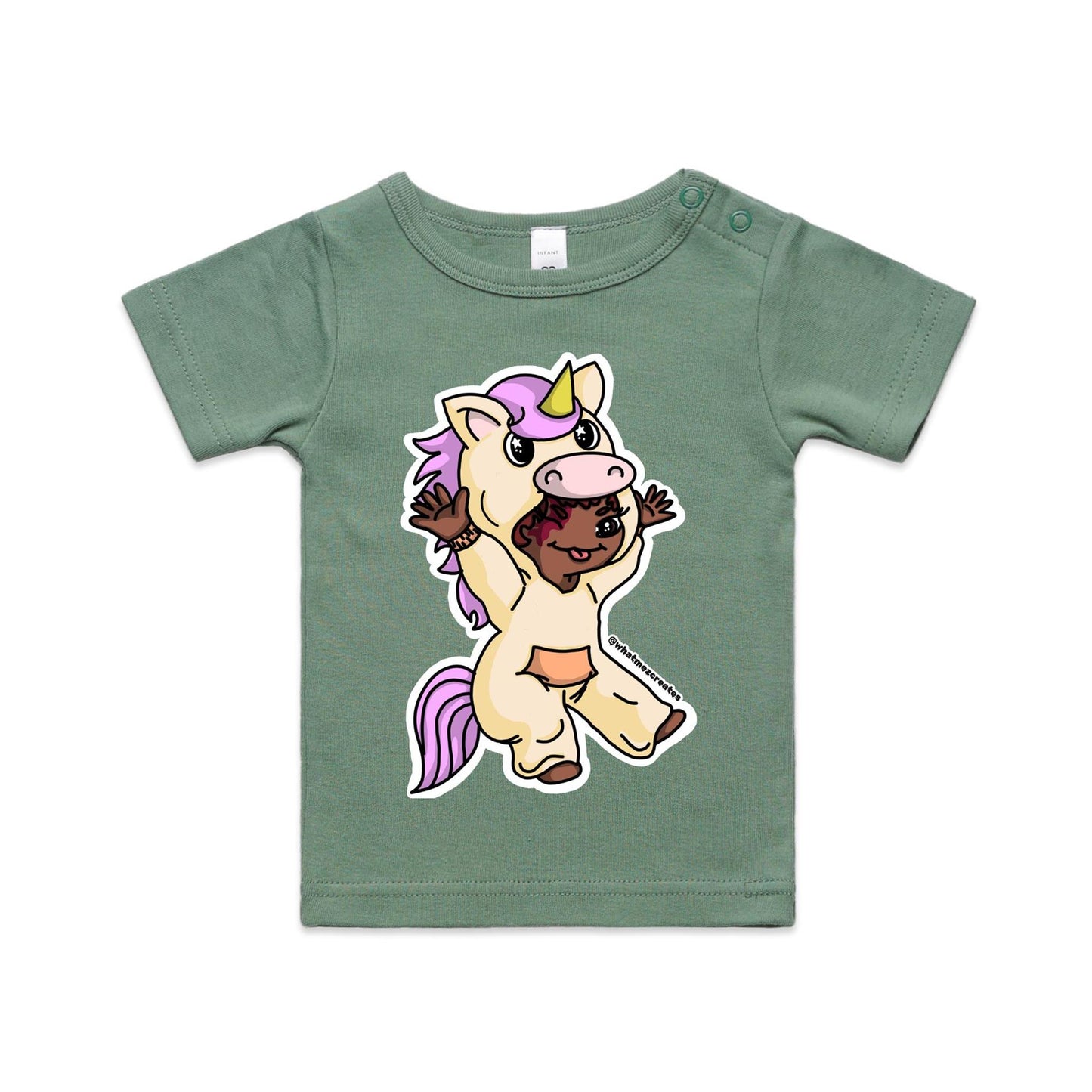 "Onesie Crew - Unicorn" - Organic Infant T-Shirt