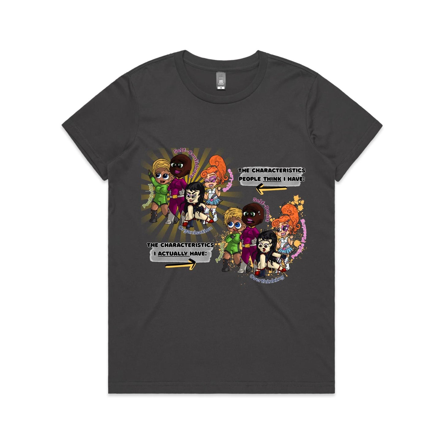 "Perceived vs Reality" - Women's T-Shirt