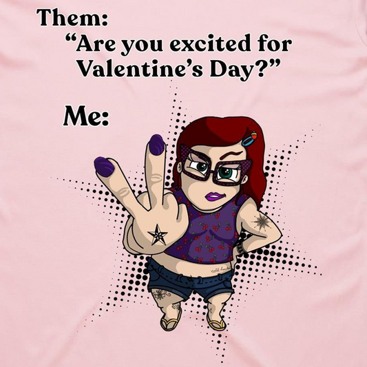 "Anti-V-Day" - Unisex T-Shirt