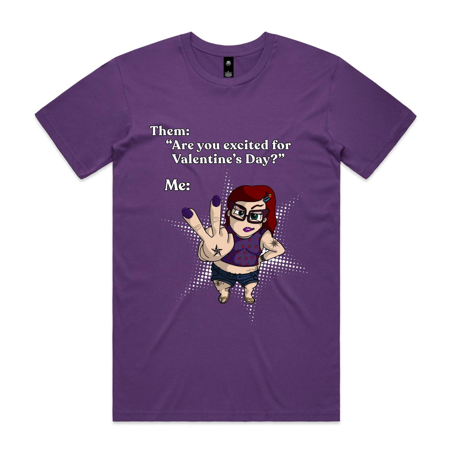 "Anti-V-Day" - Unisex T-Shirt