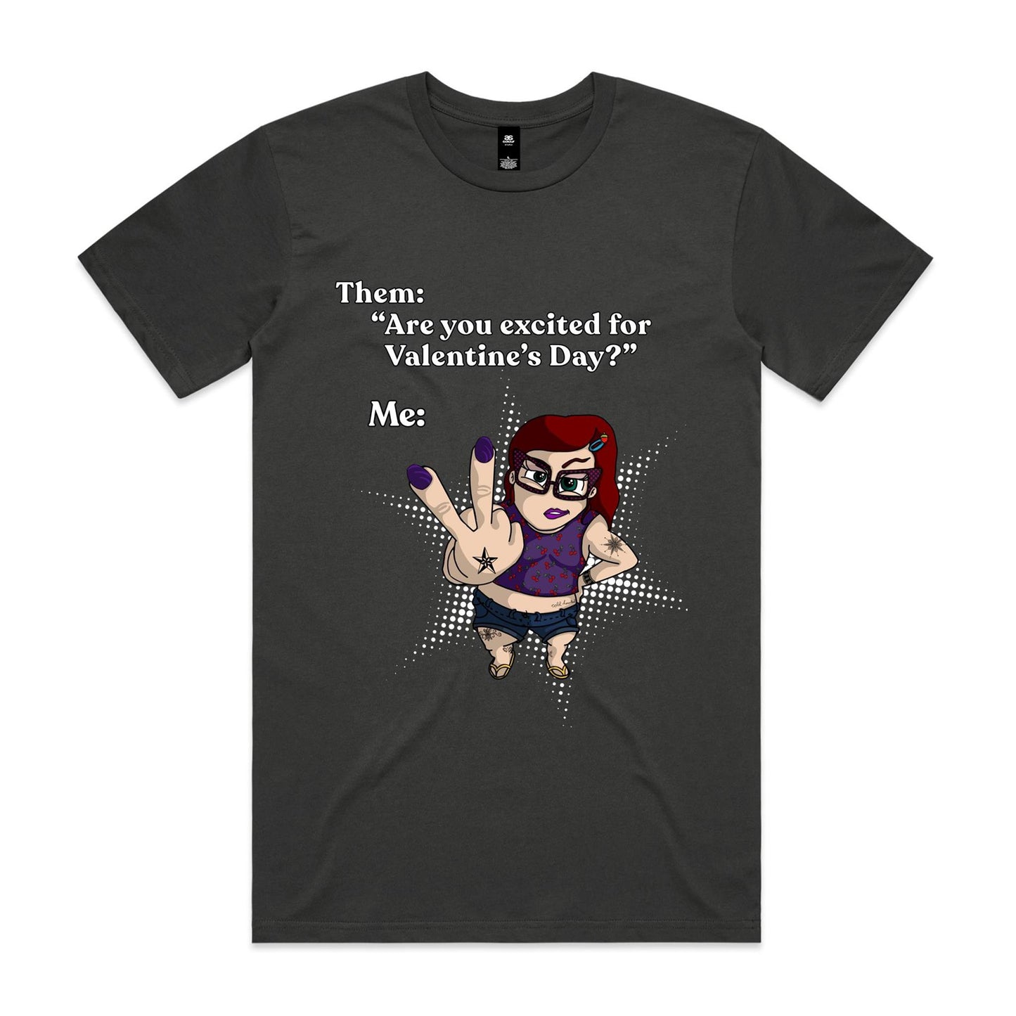 "Anti-V-Day" - Unisex T-Shirt