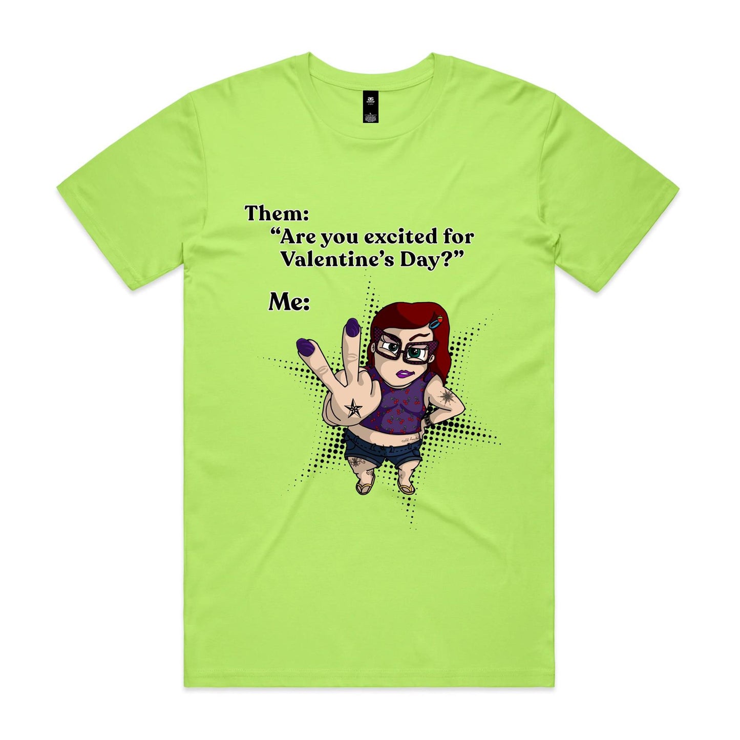 "Anti-V-Day" - Unisex T-Shirt