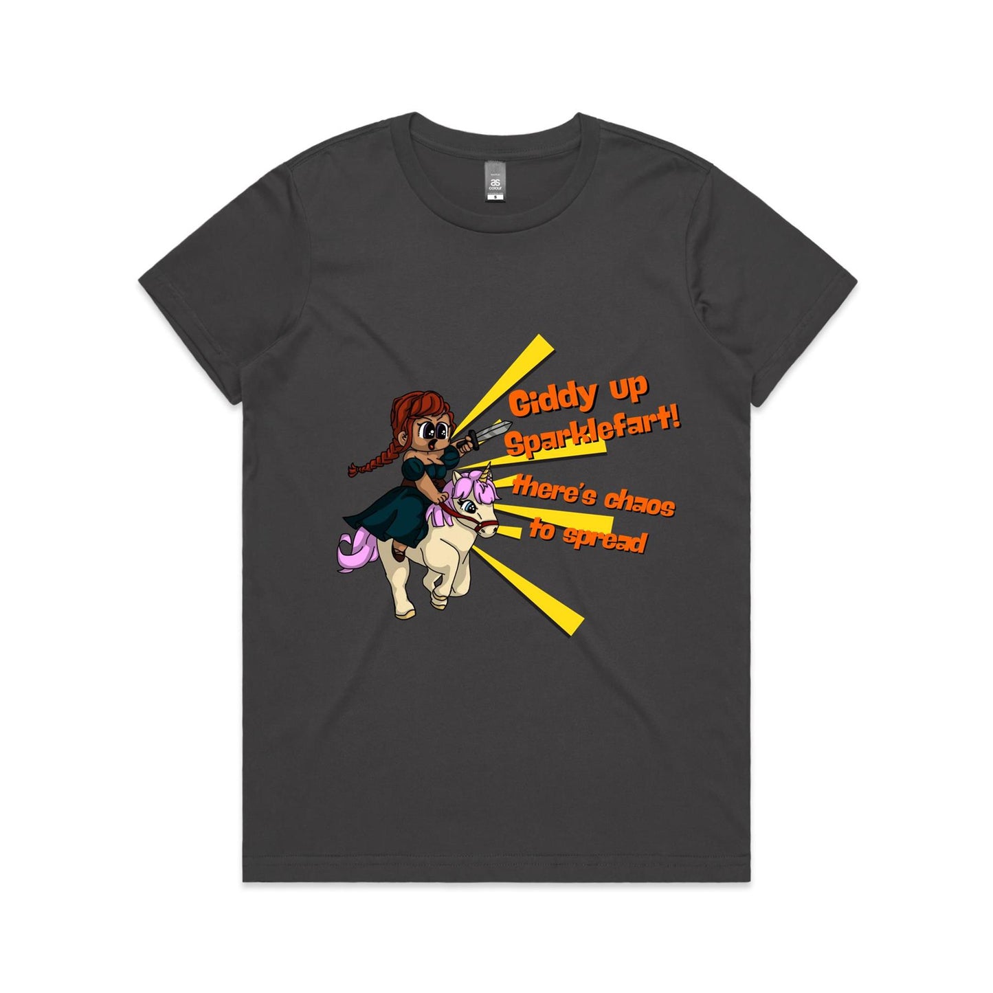 "Giddy-Up, Sparklefarts!" - Women's T-Shirt