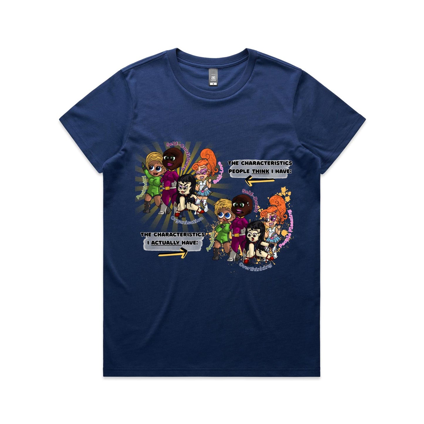 "Perceived vs Reality" - Women's T-Shirt