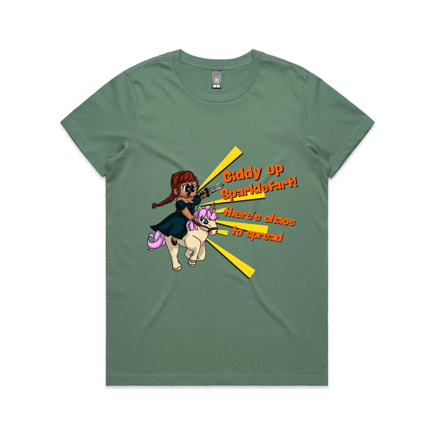 "Giddy-Up, Sparklefarts!" - Women's T-Shirt