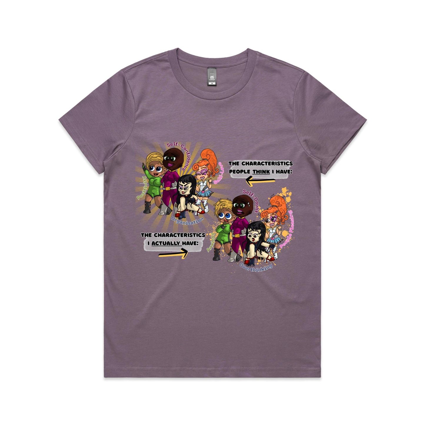 "Perceived vs Reality" - Women's T-Shirt
