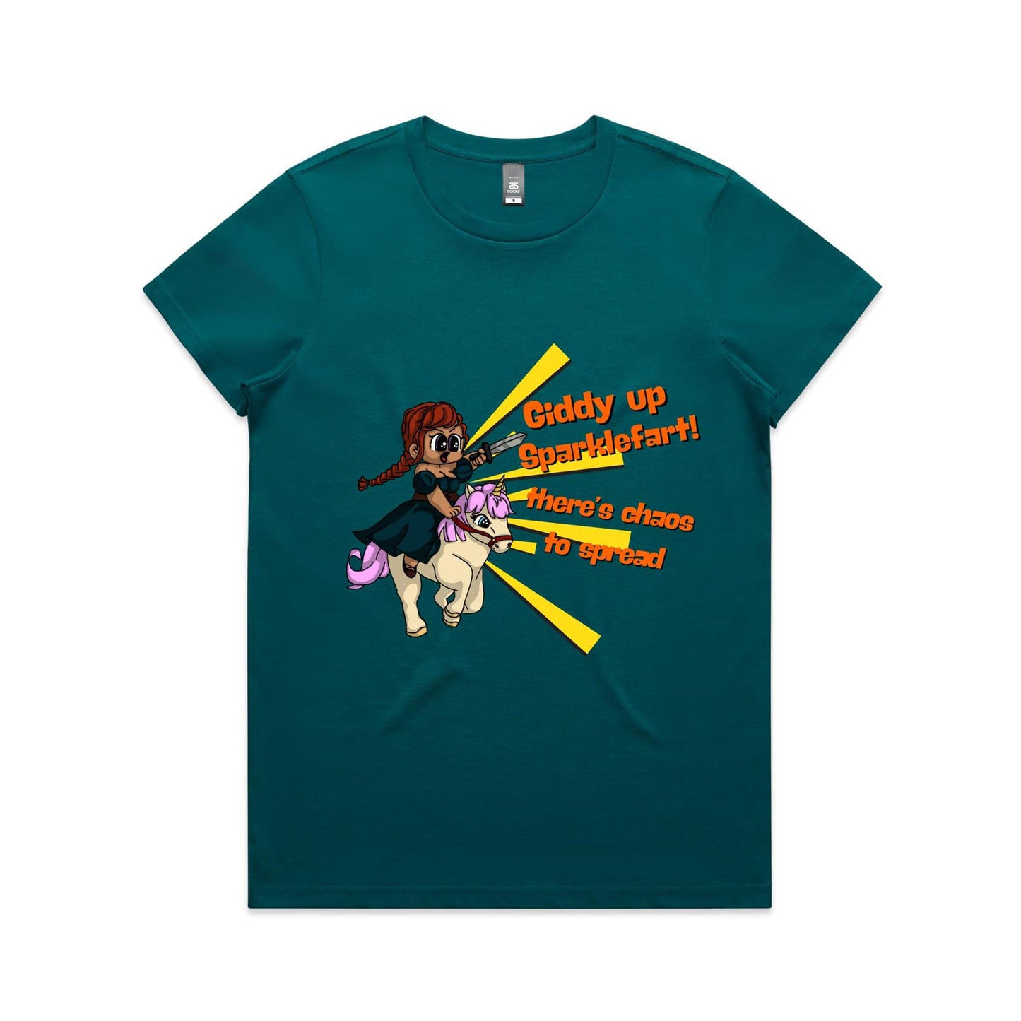 "Giddy-Up, Sparklefarts!" - Women's T-Shirt