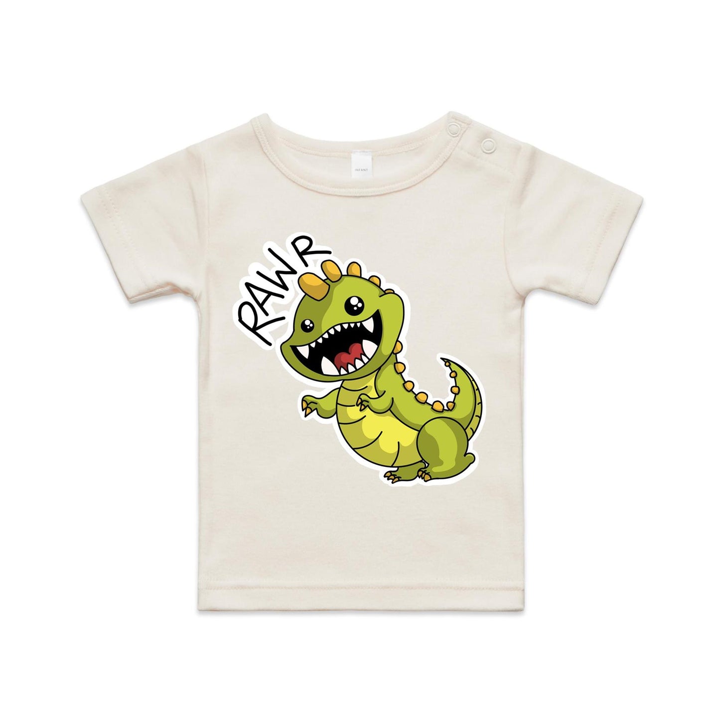 "Baby RAWR" - Organic Infant T-shirt