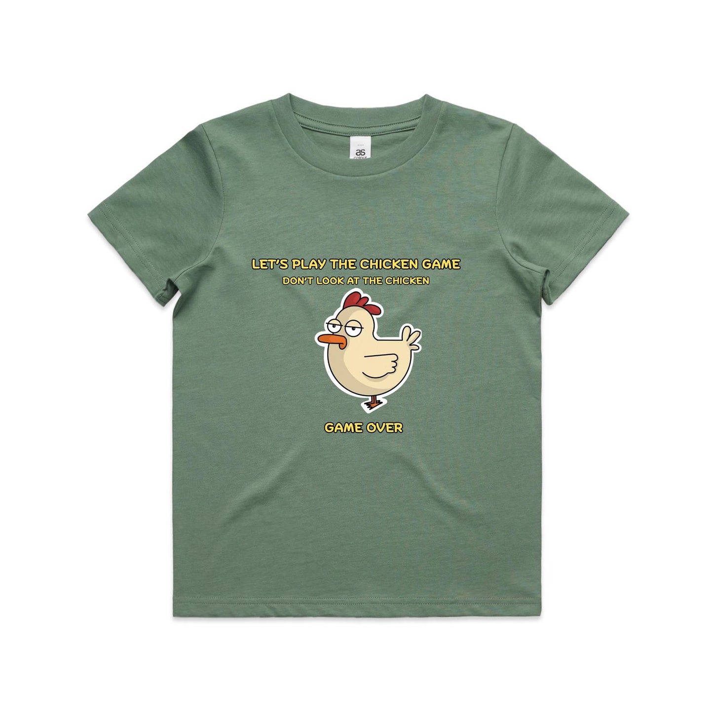 "KID Chicken Game" - Kid and Youth T-shirt