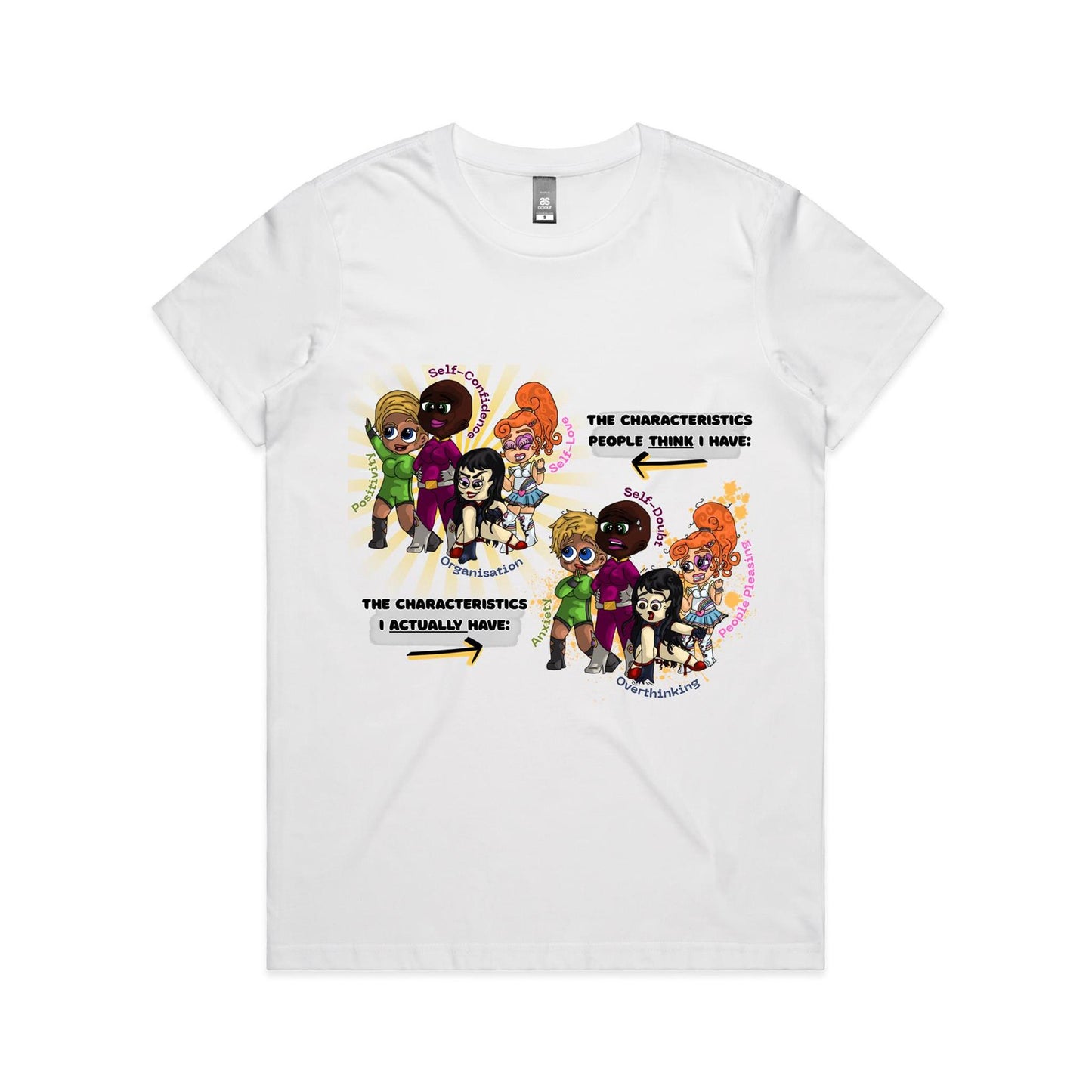 "Perceived vs Reality" - Women's T-Shirt