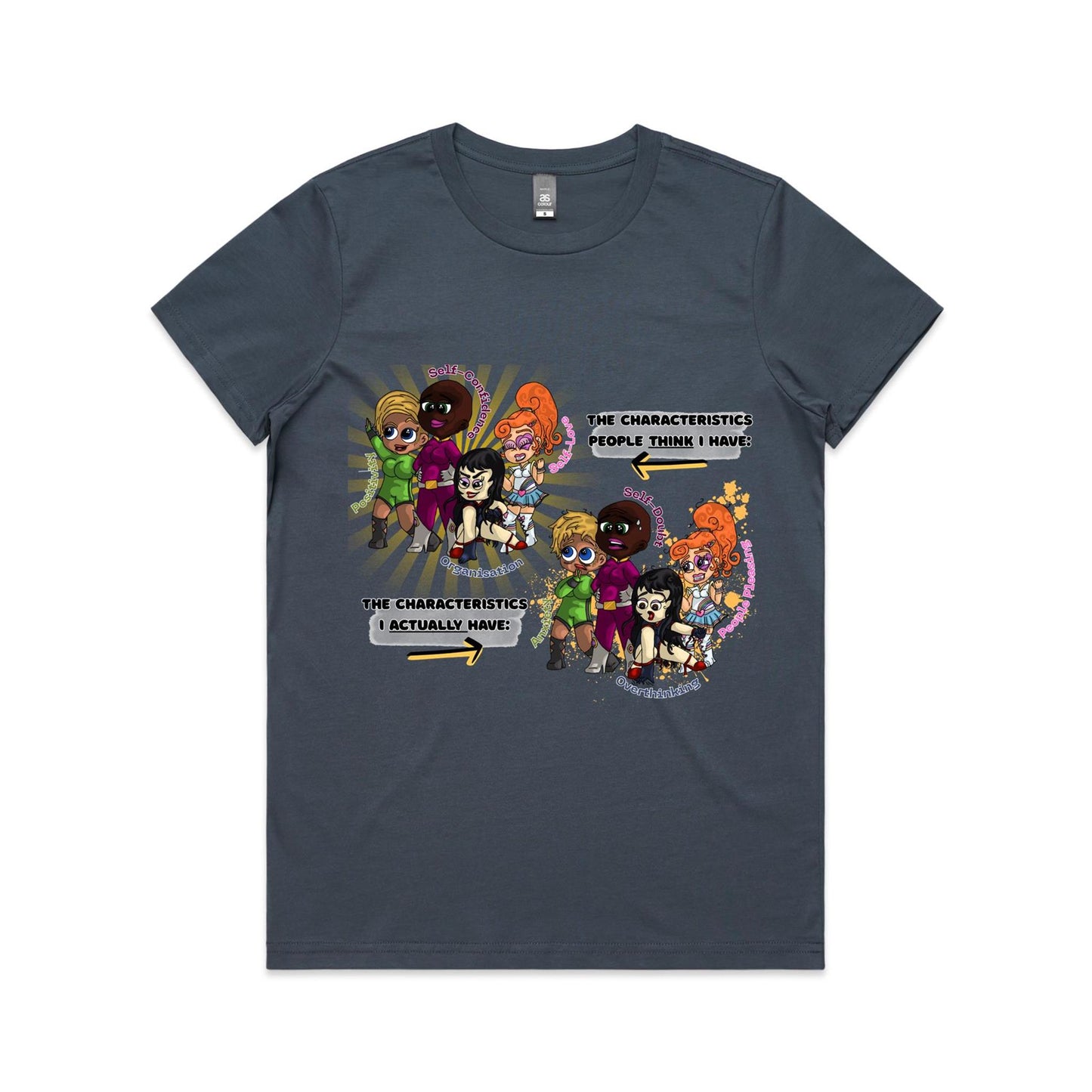 "Perceived vs Reality" - Women's T-Shirt