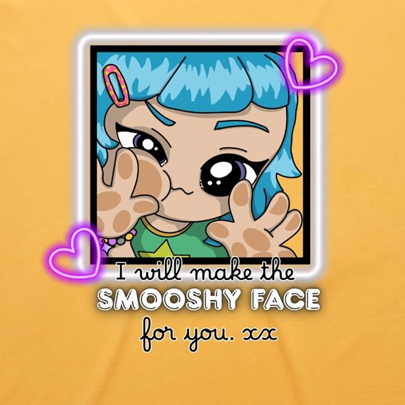 "Smooshy Face" - Unisex t-shirts
