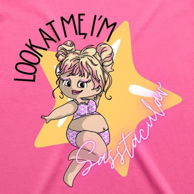 "Look at me, I'm Sasstacular!" - Women's T-shirt - (2 Variants)