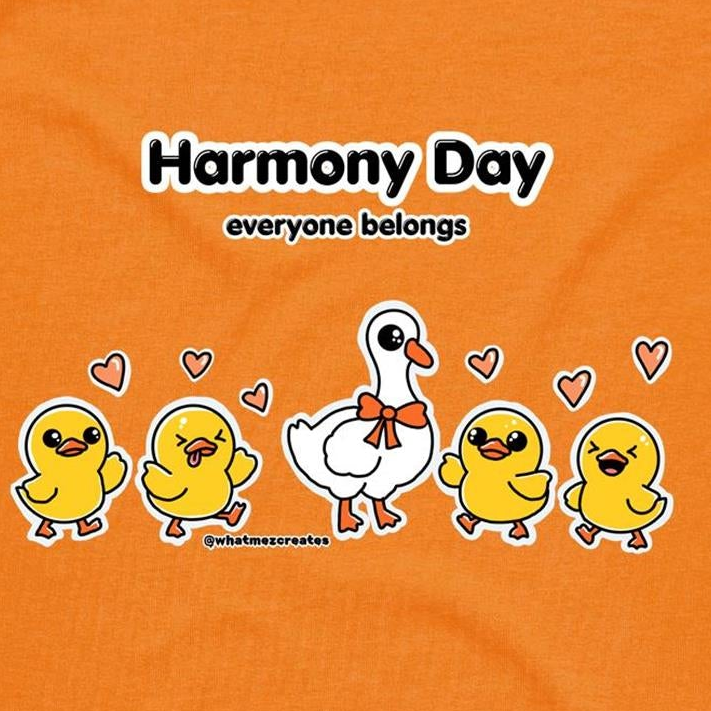 "Harmony Day - Ducks and Goose" - Kids/Youth T-shirt