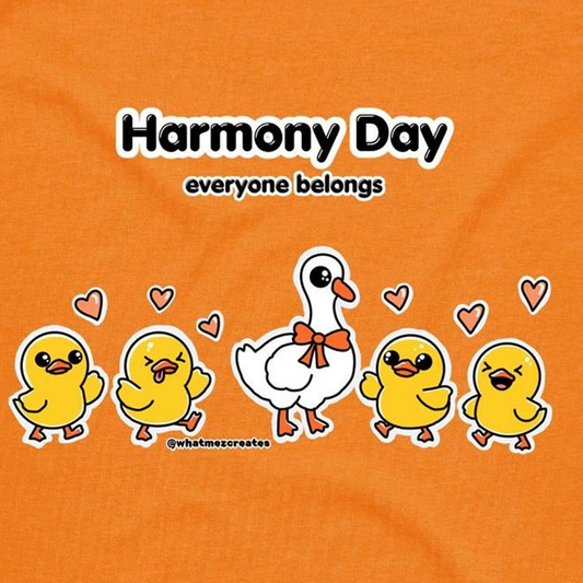 "Harmony Day - Ducks and Goose" - Kids/Youth T-shirt
