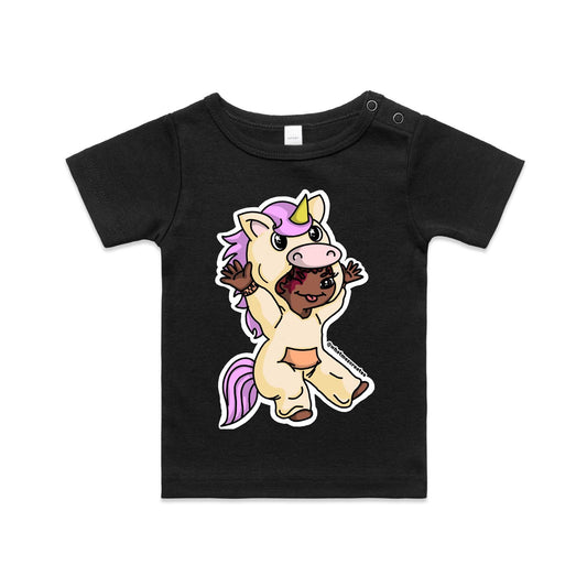 "Onesie Crew - Unicorn" - Organic Infant T-Shirt