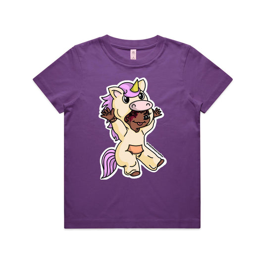 "Onesie Crew - Unicorn" - Kids & Youth T-shirt