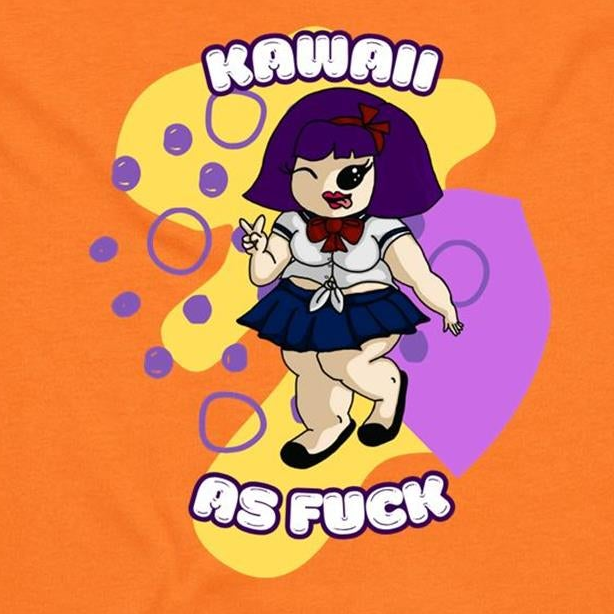 "Kawaii as F***!" - Women's T-Shirt