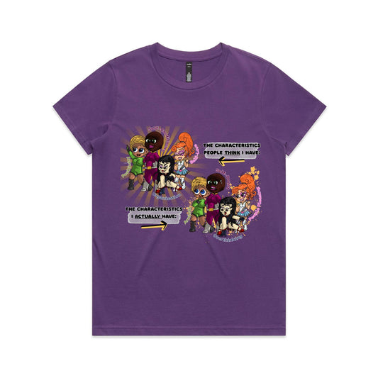 "Perceived vs Reality" - Women's T-Shirt