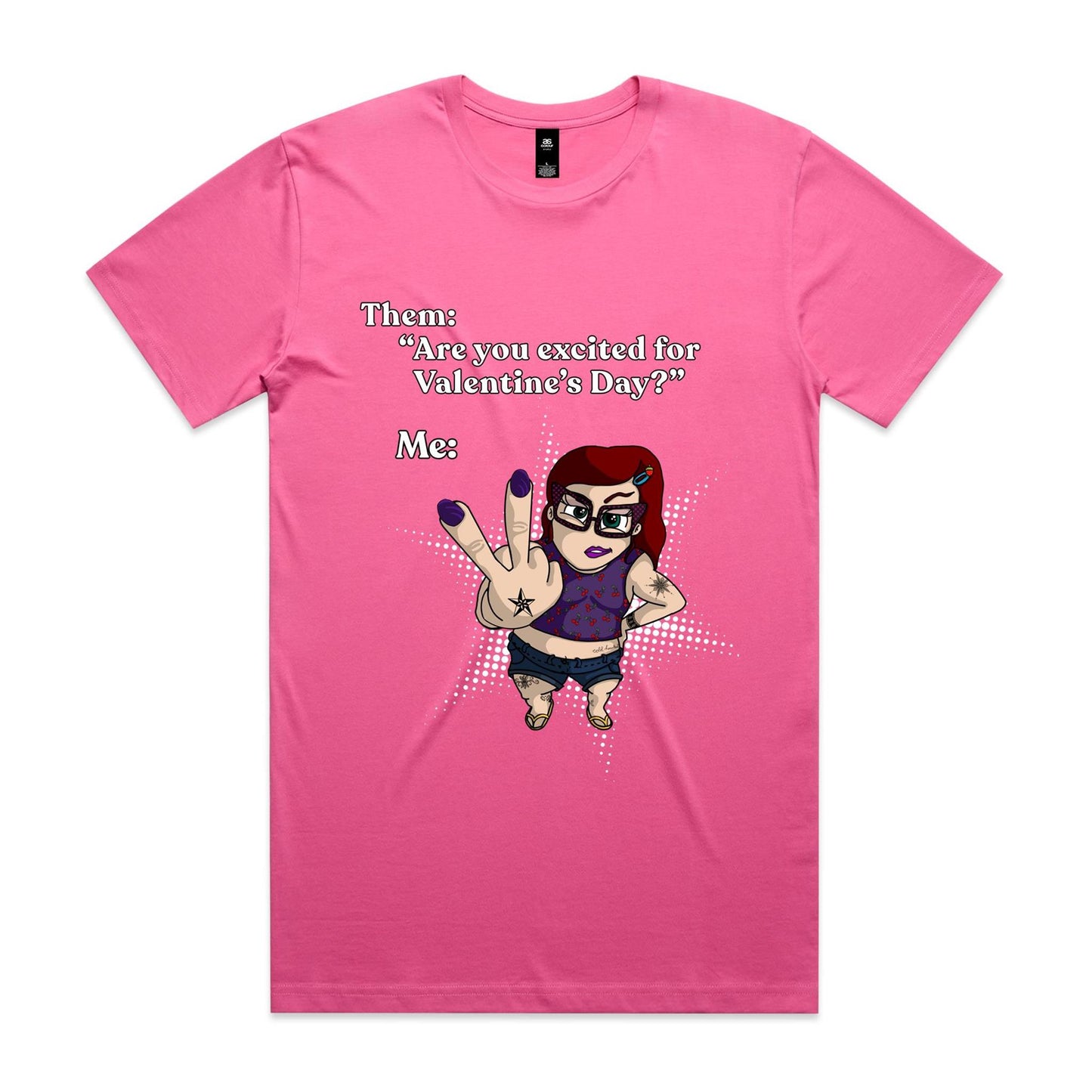 "Anti-V-Day" - Unisex T-Shirt