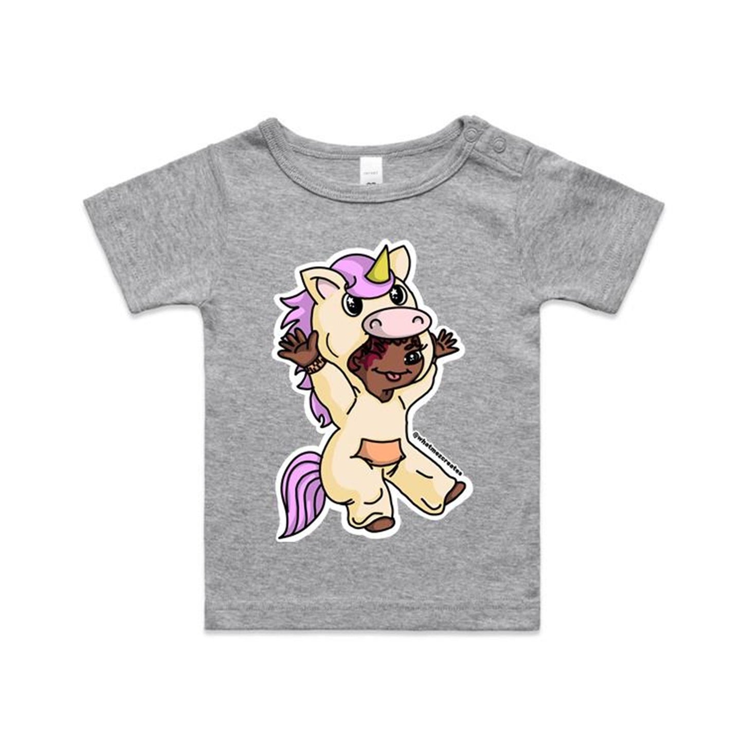 "Onesie Crew - Unicorn" - Organic Infant T-Shirt