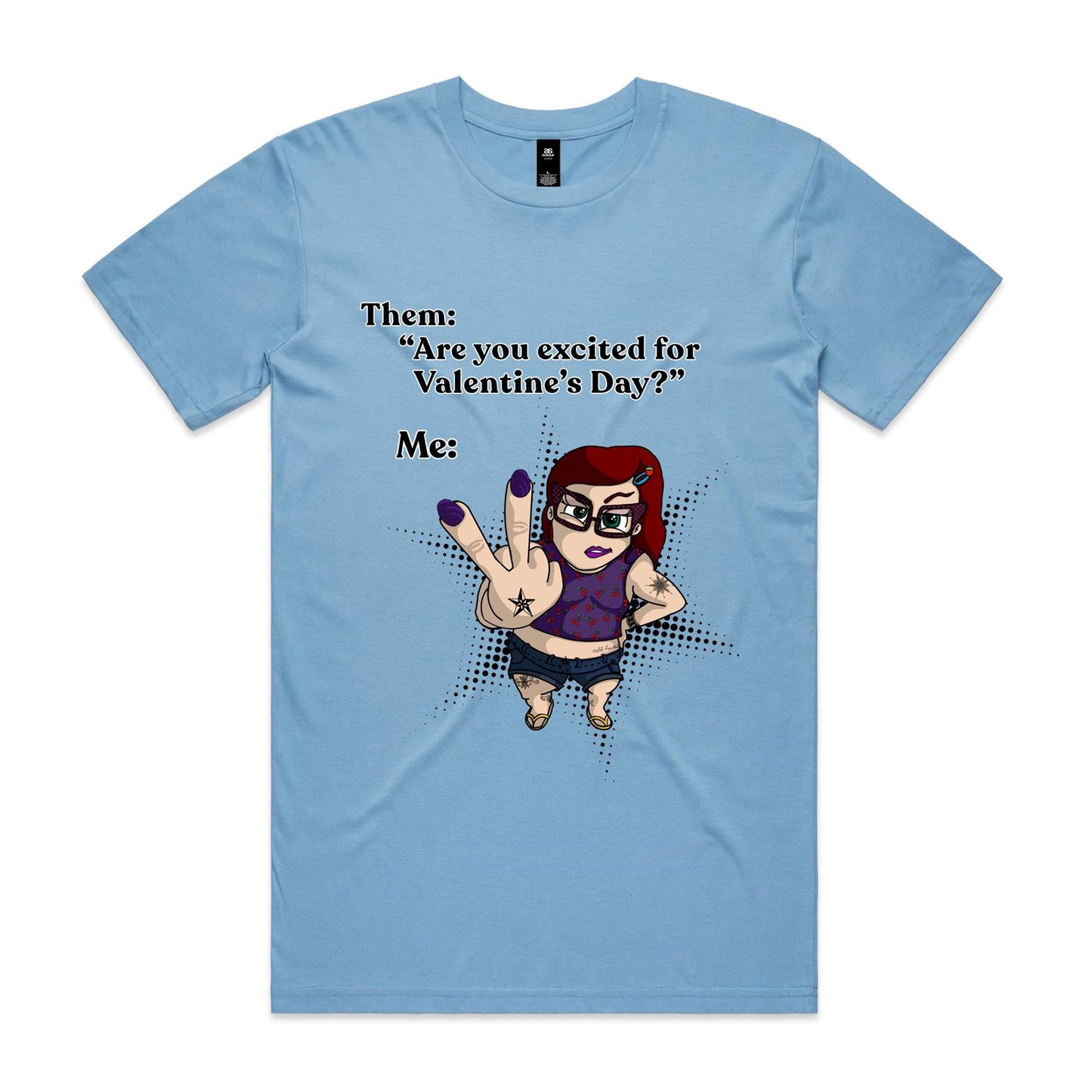 "Anti-V-Day" - Unisex T-Shirt