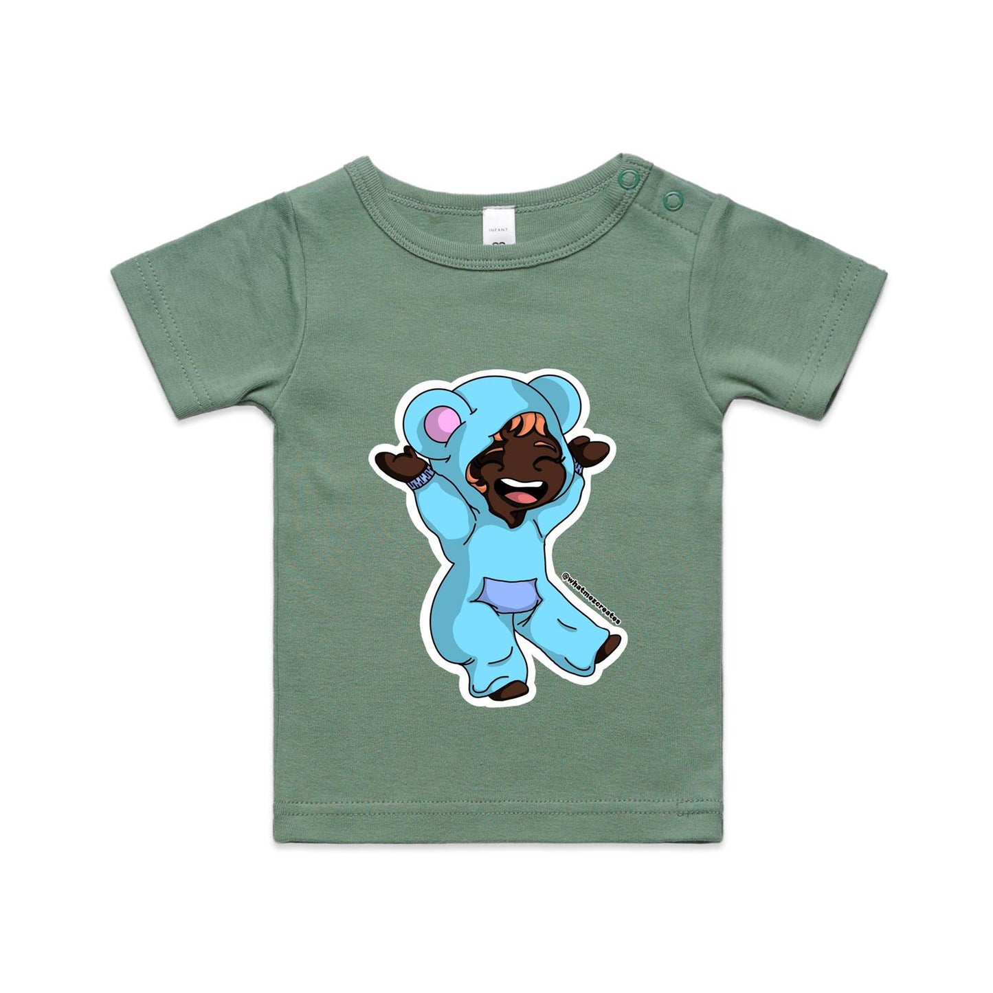 "Onesie Crew - Bear" - Organic Infant T-Shirt