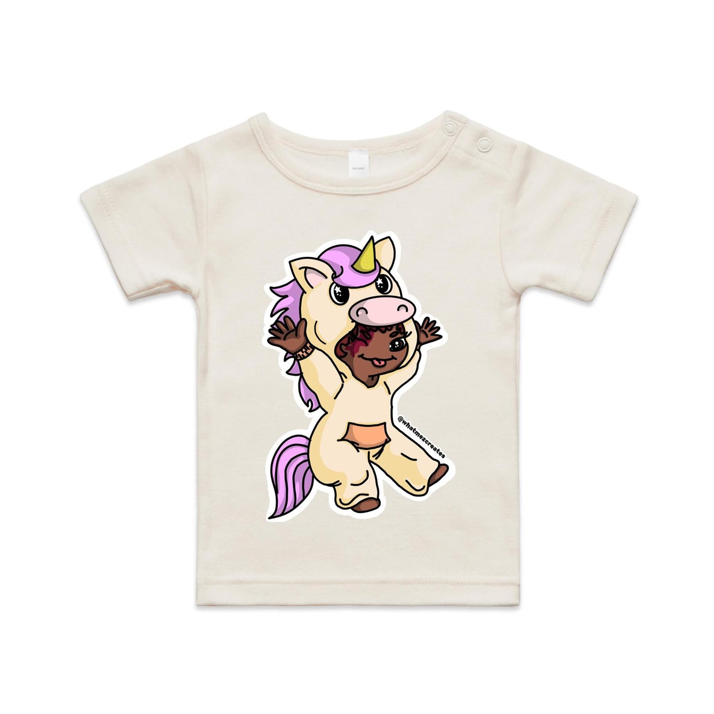 "Onesie Crew - Unicorn" - Organic Infant T-Shirt