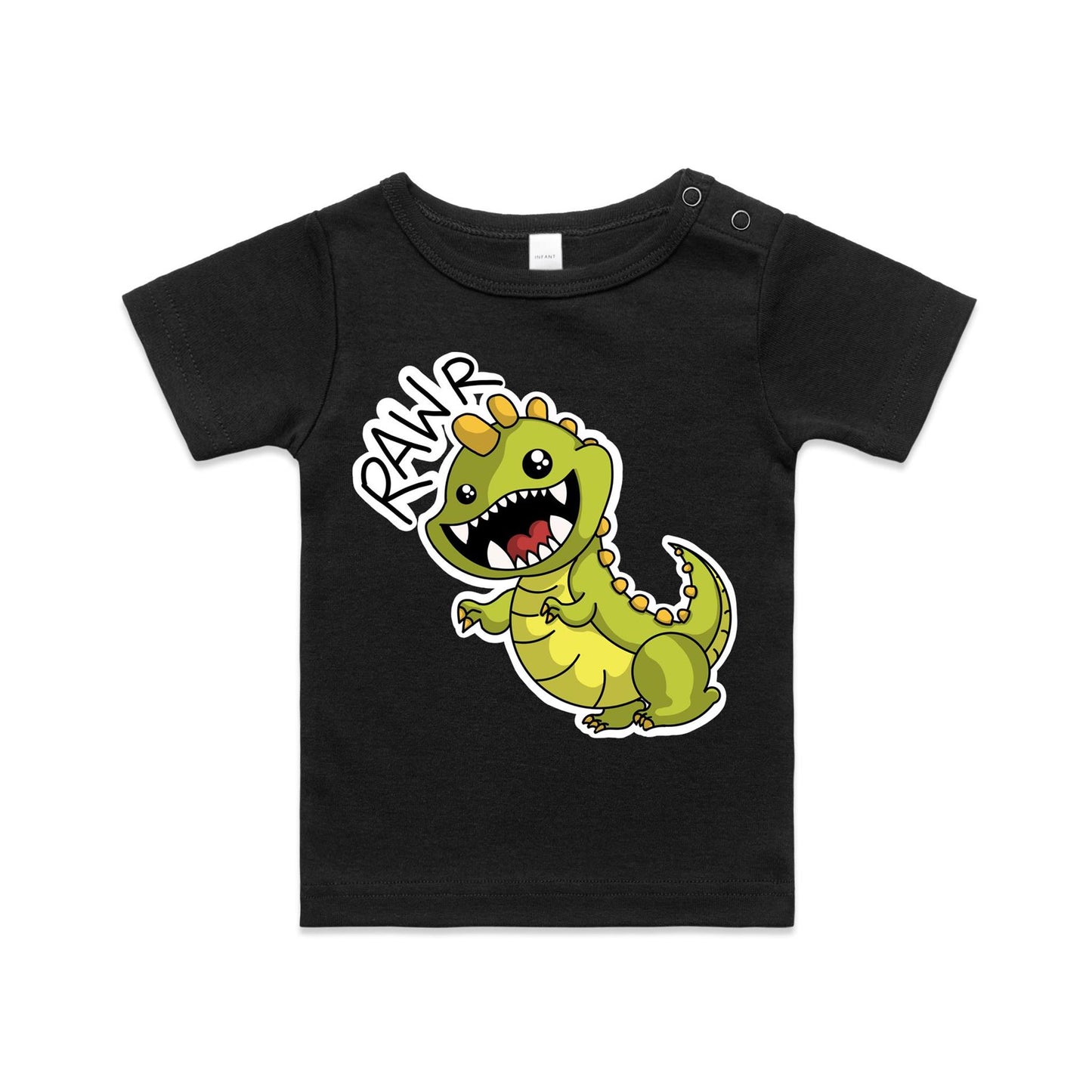"Baby RAWR" - Organic Infant T-shirt
