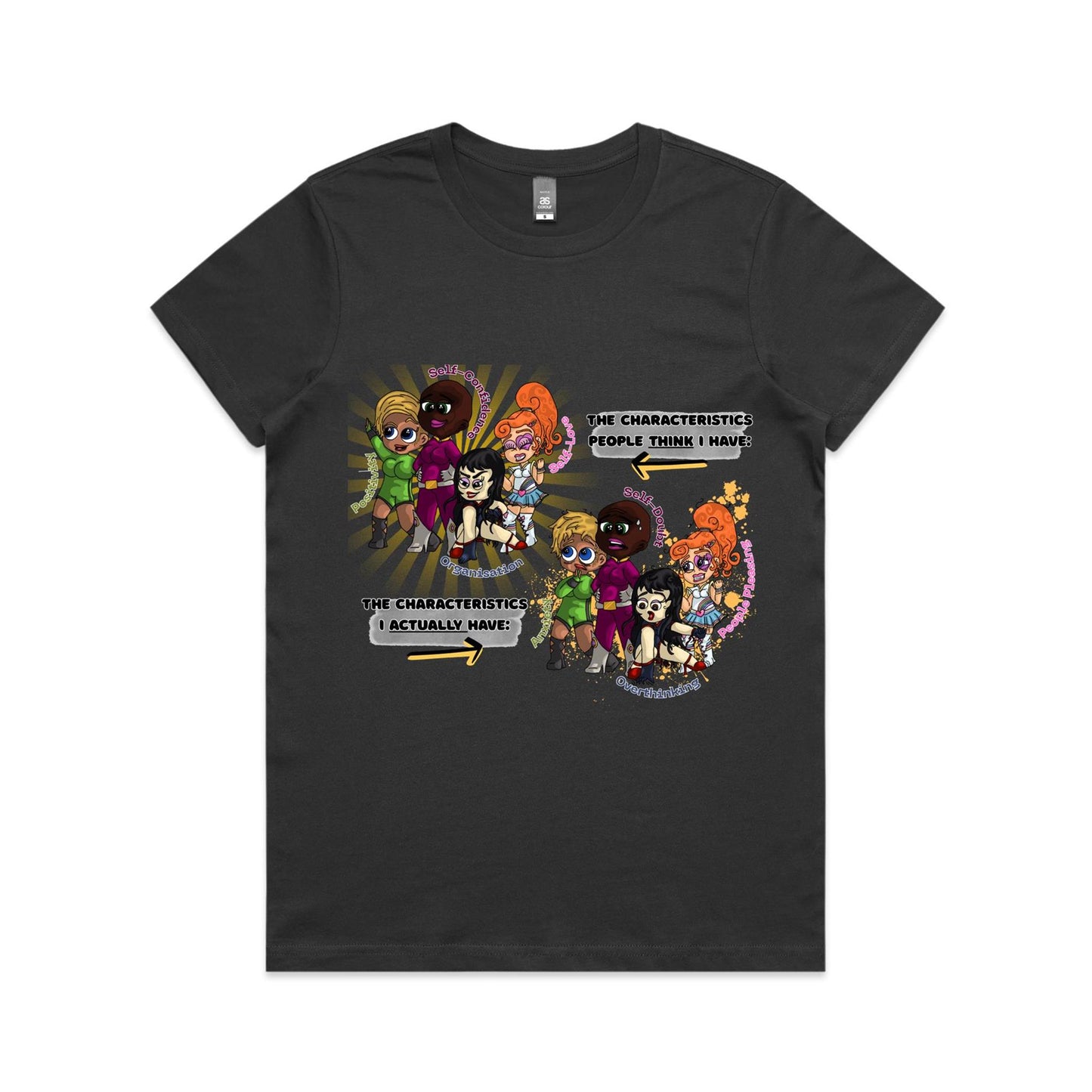 "Perceived vs Reality" - Women's T-Shirt