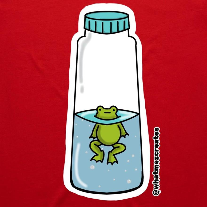 "Frog in a Bottle" - Unisex Shirt