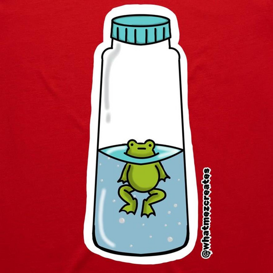 "Frog in a Bottle" - Unisex Shirt